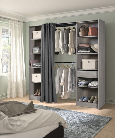 125993 Dressing imitation chêne grisé "Eklips 2" - Form