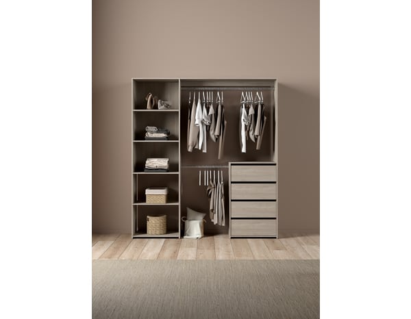 172332_1 Kit dressing "Karisma" imitation chêne grisé H. 200 x L. 180 x P. 40 cm