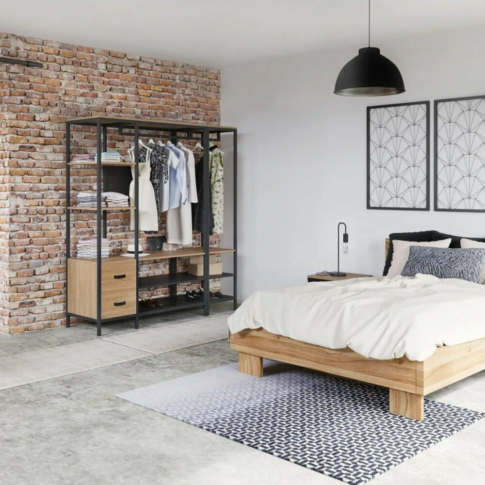 Dressing_d_angle_modulable_MALLORY_style_industriel Dressing d'angle modulable MALLORY style industriel