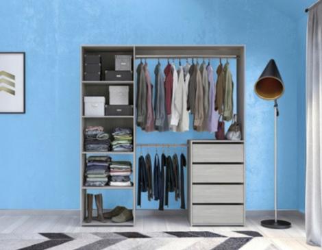 Kit_dressing_Karisma_imitation_ch_ne_gris_H._200_x_L._180_x_P._40_cm Kit dressing "Karisma" imitation chêne grisé H. 200 x L. 180 x P. 40 cm