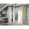 Caisson L50 x P59 x H232 cm Extenso imitation chêne