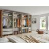 Caisson L50 x P59 x H232 cm Extenso imitation chêne