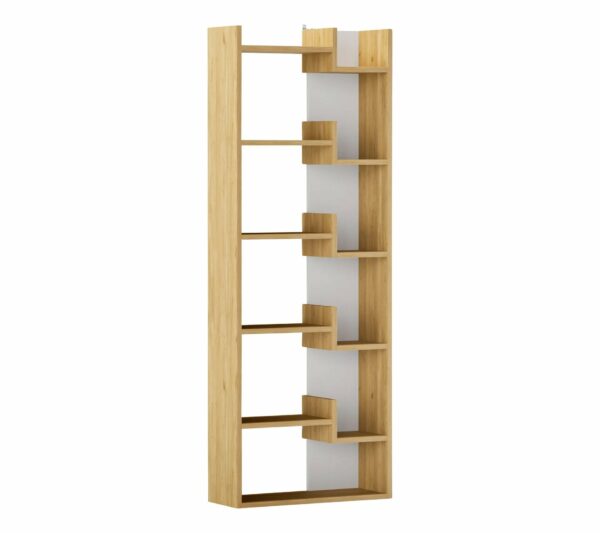 telechargement_1_075459e2-31c3-4869-8860-b4d0929e7aae Bibliothèque KLAPO imitation chêne et blanc