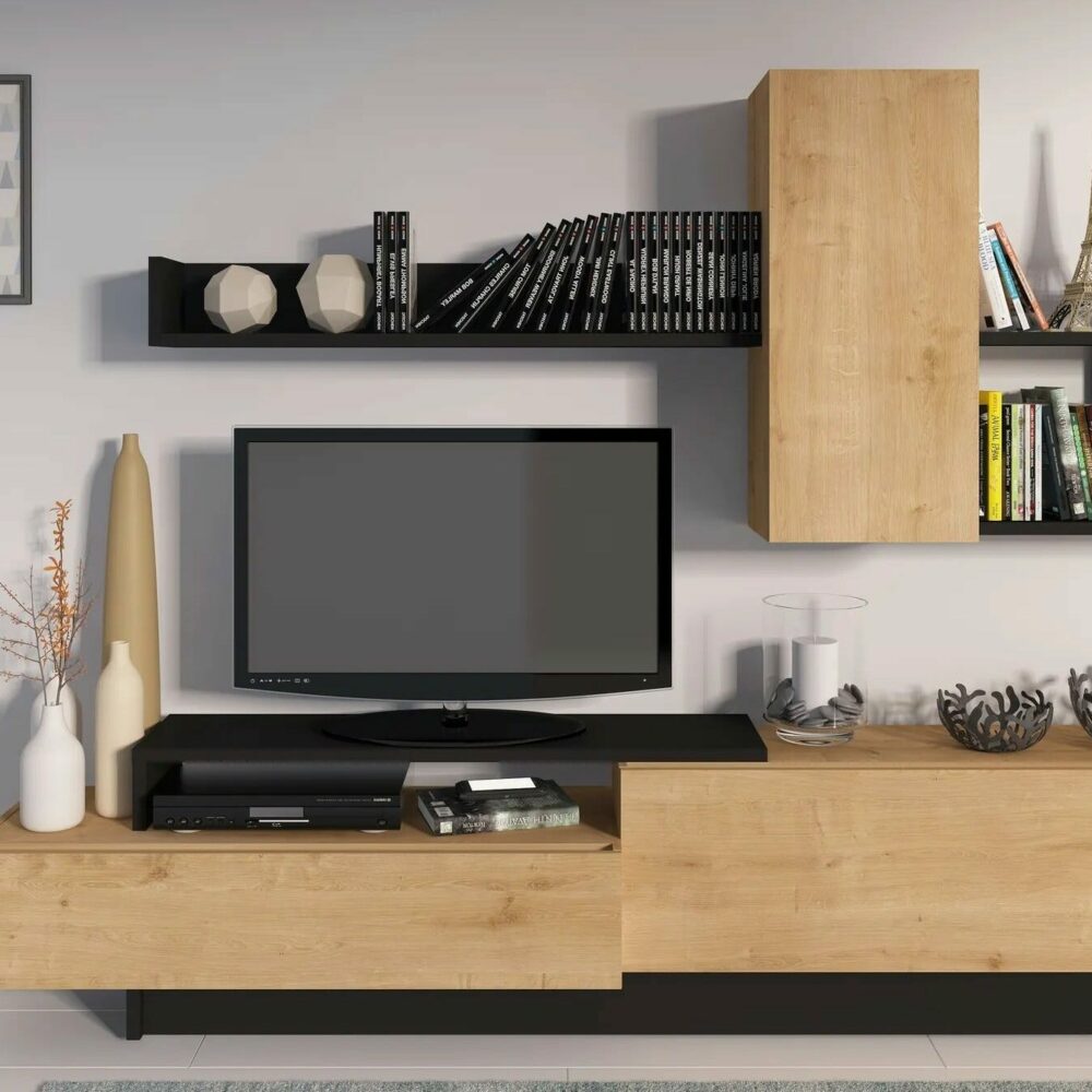 telechargement_1_0893fa4f-5e1c-4f05-8538-e7c89c84a766 Meuble TV KASTLE Imitation chêne et Noir