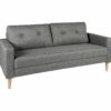 Canapé 3 places DARIO tissu