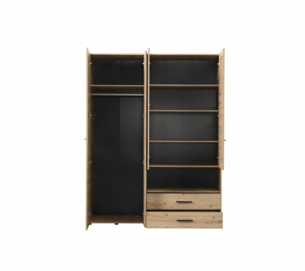 telechargement_2_3549b74d-12de-4b5d-83b0-c928d9a9a2f8 Armoire avec miroir, étagères, penderie et tiroirs LEON imitation Chêne et noir
