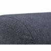 Canapé 3 places convertible express 160x190cm MILANE tissu gris anthracite