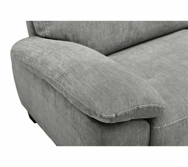 Canapé 3 places COAST II tissu gris clair