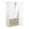 telechargement_5_9f2ce0b7-3852-48ef-8530-b031098fe9f2 Armoire 3 portes 2 tiroirs L.134 cm READY imitation chêne kronberg et blanc