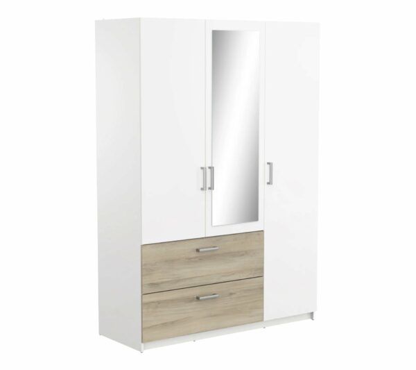 telechargement_5_9f2ce0b7-3852-48ef-8530-b031098fe9f2 Armoire 3 portes 2 tiroirs L.134 cm READY imitation chêne kronberg et blanc
