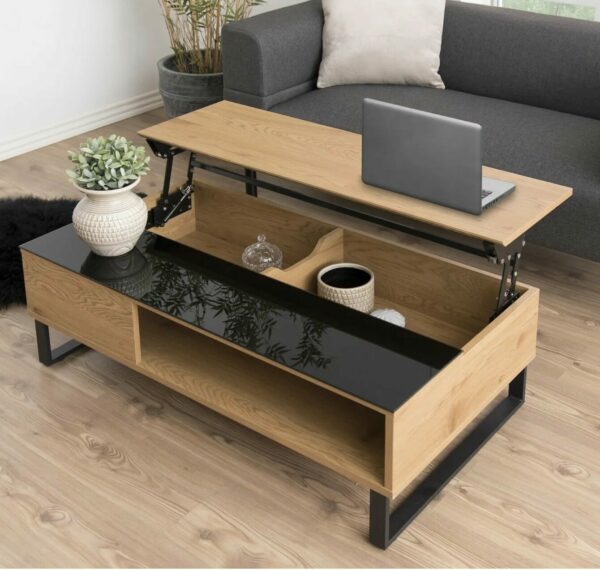 telechargement_5_f6a97cfe-d322-4417-a64e-29bad86712e8 Table basse plateau relevable AZALEA Noir et imitation chêne