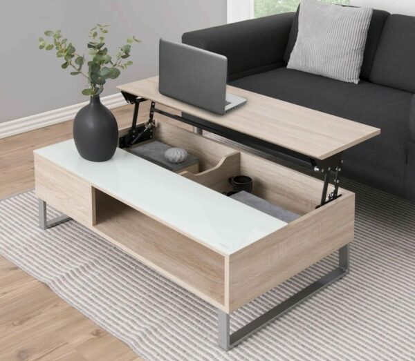 telechargement_7_5eb91fb0-b45c-4c1e-8620-4f7e4cda9d53 Table basse plateau relevable AZALEA Blanc et imitation chêne