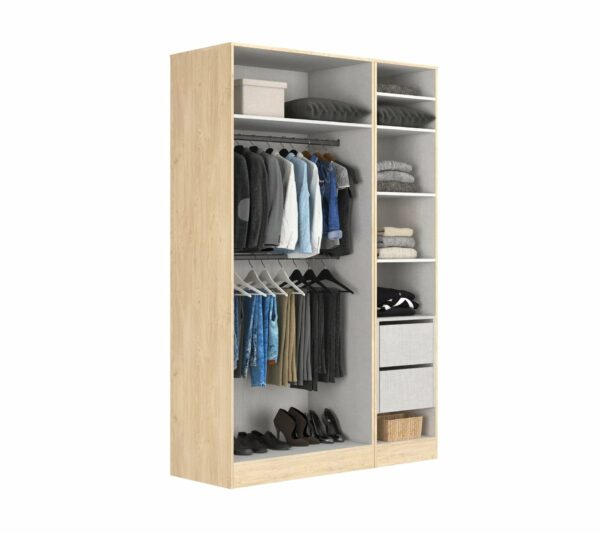 telechargement_8_6786a9fd-f315-4715-a661-995b6c2ca7b0 Armoire dressing imitation chêne EXTENSO L.150 compo 1