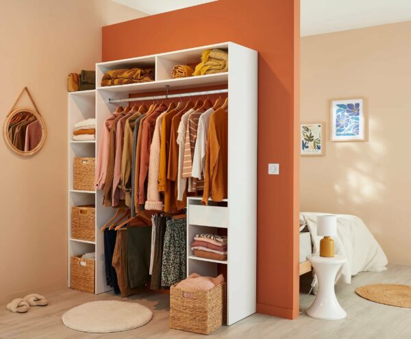 telechargement_8e9ede98-6e4b-41ba-8eb1-58eaaac9be42 Kit dressing 1 colonne extensible et 1 bloc de rangement Dressmod blanc H. 203,2 x L. 140/176 x P. 39,9 cm