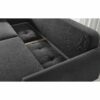 Canapé 3 places convertible avec coffre BALIO Gris anthracite
