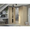 Caisson L50 x P59 x H232 cm Extenso imitation chêne