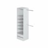 telechargement_d3a12d96-123f-4377-8bed-9d1a381034c7 Kit Dressing 1 Colonne 2 Penderies Et 2 Tiroirs - Blanc - L 117 X P 48 X H 200