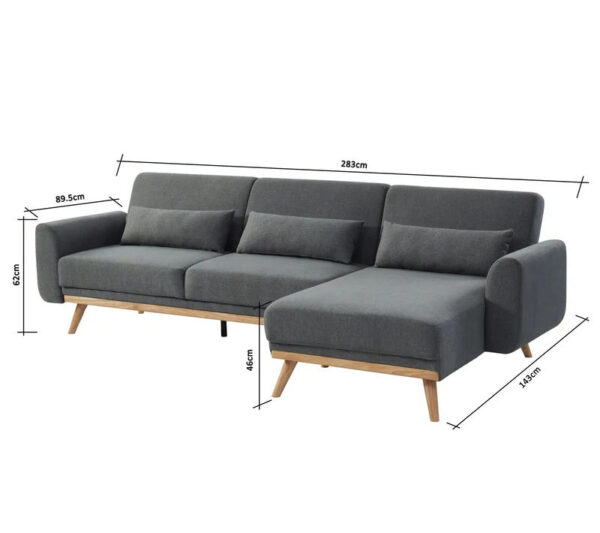 Canapé d'angle réversible convertible MARINE