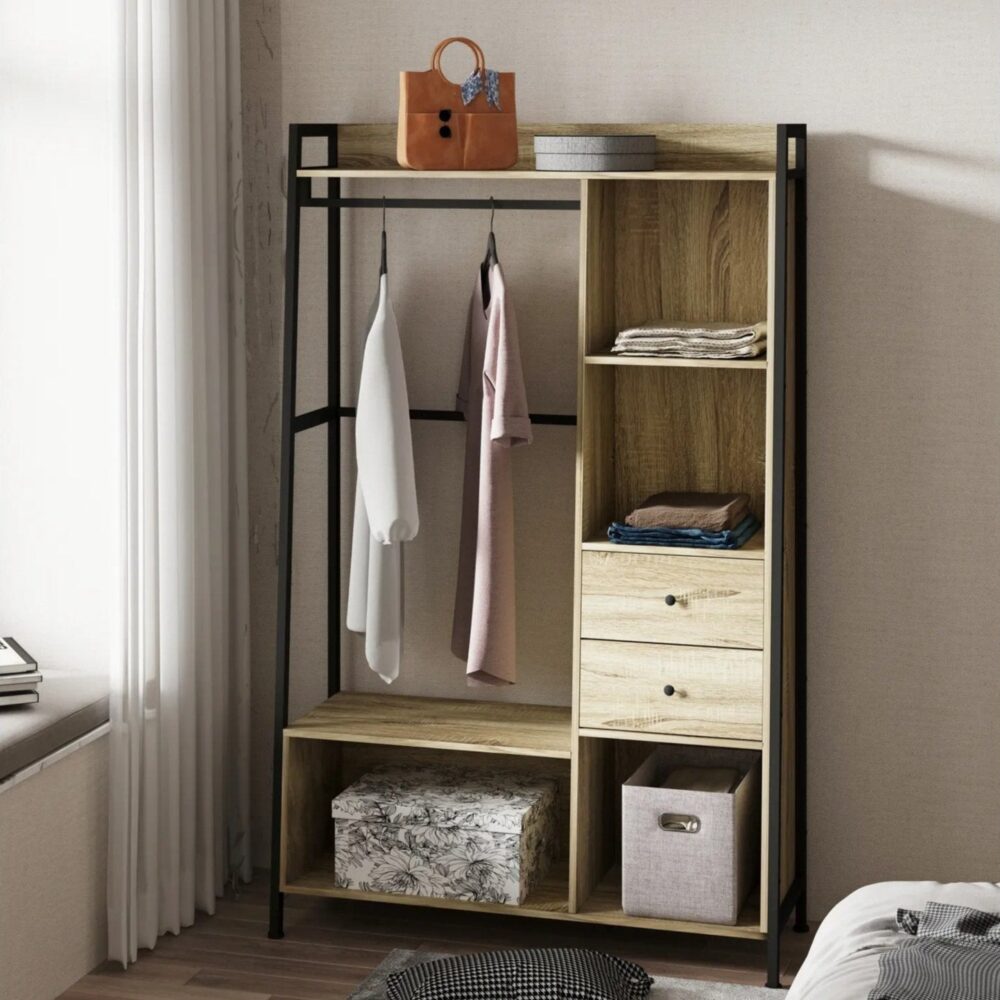 Dressing XL L.113,5 cm BONO imitation chêne sonoma