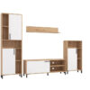 Ensemble meuble TV CANTAL (4 éléments)
