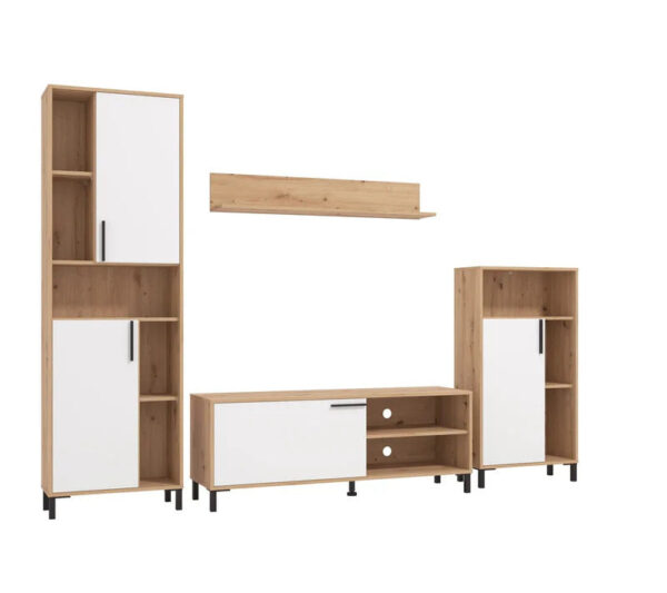 Ensemble meuble TV CANTAL (4 éléments)