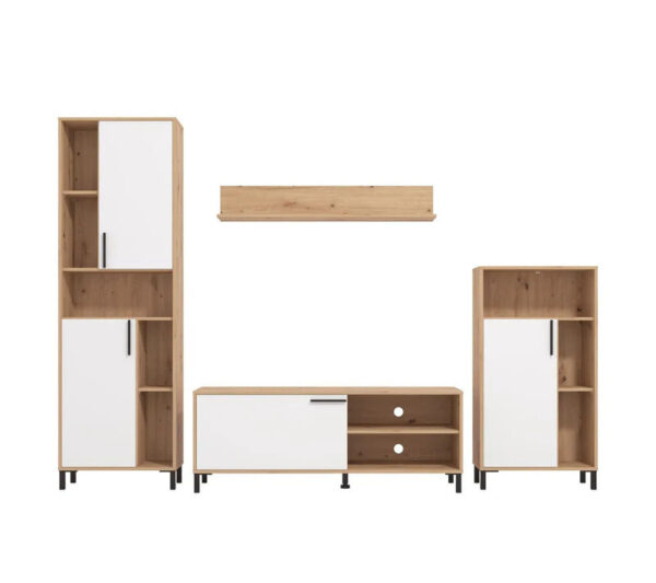 Ensemble meuble TV CANTAL (4 éléments)