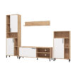 Ensemble meuble TV CANTAL (4 éléments)