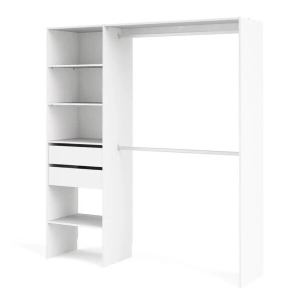 Kit dressing 1 colonne réversible Zodiak coloris blanc