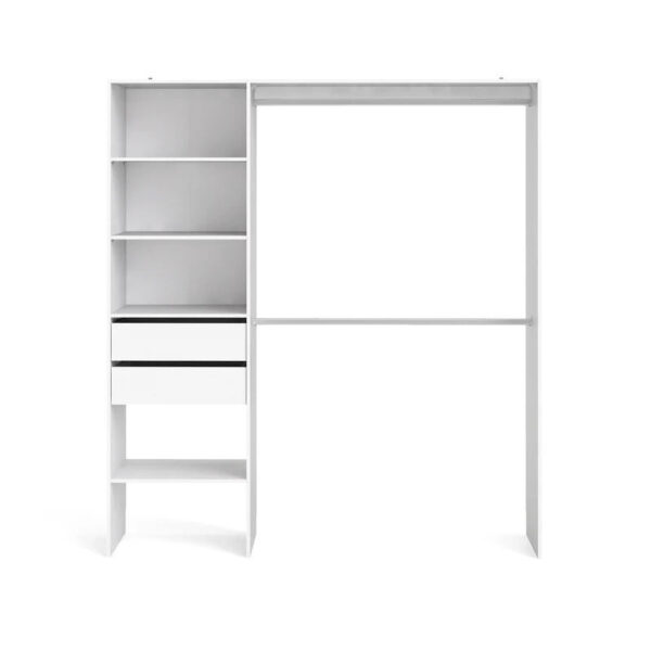 Kit dressing 1 colonne réversible Zodiak coloris blanc