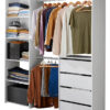 Kit dressing ouvert blanc Karisma 1 colonne