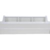 Lit avec rangements 90x190 cm BLANCA + tiroir blanc
