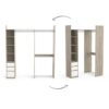 telechargement_1_a64161b3-e336-4552-bd6c-ed56dfd9f0cd Kit Dressing Extensible D'angle - Décor Chêne Kronberg Et Blanc - L203.8xp43.9xh218.3 Cm - Swing