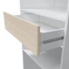 telechargement_2_0526f532-ba38-4a30-9d7e-4a2419d31449 Aménagement Dressing Réversible Blanc/chêne - Daji - L 158 X L 40 X H 187 Cm