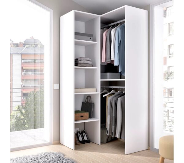 telechargement_2_44617177-9ed0-490d-836d-909bb19d8742 Armoire Dressing D'angle En Panneaux De Particules Mélaminés Coloris Blanc
