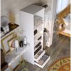 telechargement_2_96abc127-7da2-442f-bab3-72c2c17c1266 Kit Dressing 1 Colonne 2 Penderies Et 2 Tiroirs - Blanc - L 117 X P 48 X H 200