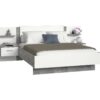telechargement_2_ae20c8d4-7c7a-4557-ad42-cbd98dab23c3 Lit 140x190 cm GINGER 2 chevets suspendus Gris clair et blanc mat