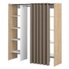 telechargement_2_e35a8a35-3c44-4af6-bcba-4eda8cfdf6b2 Dressing Tom Chêne Naturel Et Rideau Taupe Deux Colonnes 185,3 X 182