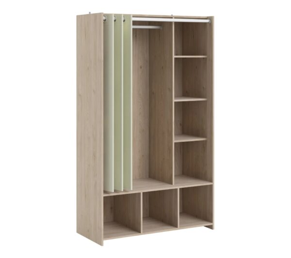 telechargement_3_5a005310-0a39-4428-a169-96f5823604e4 Kit dressing avec rideau beige L.105 cm OPTIMAL 2 imitation chêne