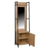 Dressing L.52 cm avec miroir BONO 1 porte, 1 penderie