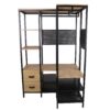 Dressing d'angle modulable MALLORY style industriel