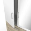 Armoire 3 portes 2 tiroirs L.134 cm READY imitation chêne kronberg et blanc