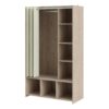 telechargement_4 Kit dressing avec rideau beige L.105 cm OPTIMAL 2 imitation chêne