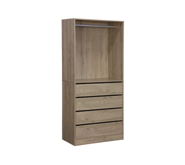 telechargement_415118c7-6c89-4de2-b2cf-a5f1dc5223ce Module Dressing Avec 4 Tiroirs Et 1 Penderie Naturel. Panneaux Stratifiés