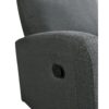 Fauteuil Relax OSCAR Tissu Gris Clair