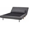 Canapé 2 places convertible IGLOO tissu gris