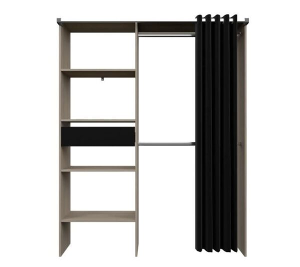 telechargement_4_75579eab-9ac6-469f-bfd4-96cd898a0238 Aménagement De Placard Avec Rideau - Décor Indus - 1 Colonne Avec 1 Tiroir + 2 Penderies - Bari