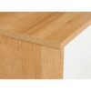 Buffet 3 portes ESSENTIAL Imitation chêne et blanc