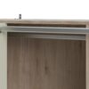 telechargement_5 Kit dressing avec rideau beige L.105 cm OPTIMAL 2 imitation chêne