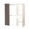 telechargement_5_1db29e66-a683-42eb-bea1-2bcbea8e24fc Armoire dressing extensible MOKA Blanc perle et rideau gris