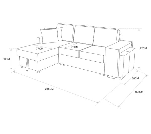 telechargement_5_39f39dc1-fb00-48ba-bf50-57feb63cdcc7 Canapé d'angle gauche convertible avec coffre EVERY tissu gris foncé et gris clair